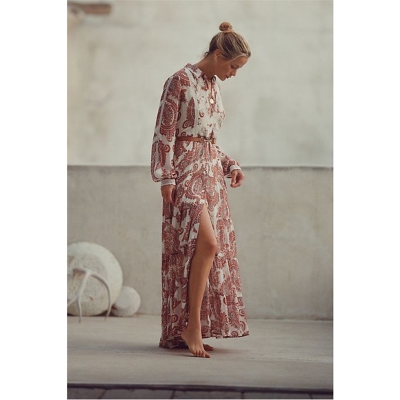 Anthropologie Dresses & Skirts - Anthropologie Allaire Maxi Shirtdress